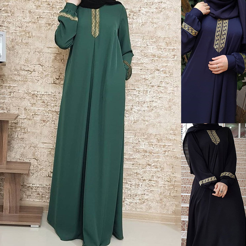 女性のためのイスラム教徒のエスニックスタイルのアバヤ,長袖の - Ethnic Fashion In Dubai のレビューと価格