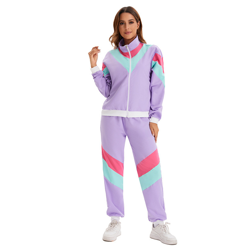 ハロウィンコスチューム 80年代 長ズボンセット ダンス衣装 - Ethnic Fashion Brand のレビューと価格
