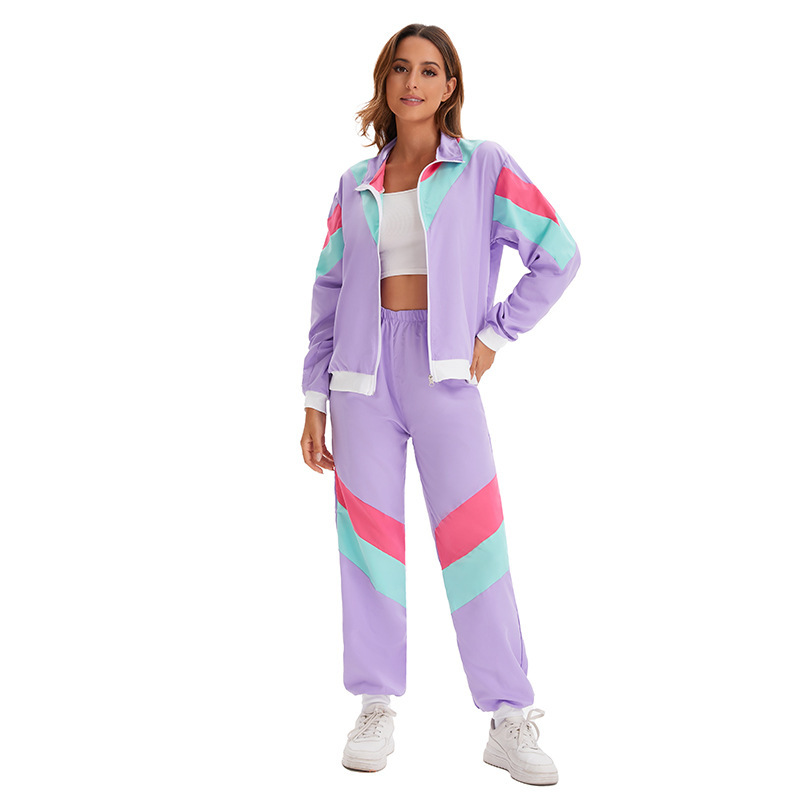 ハロウィンコスチューム 80年代 長ズボンセット ダンス衣装 - Ethnic Fashion Brand のレビューと価格