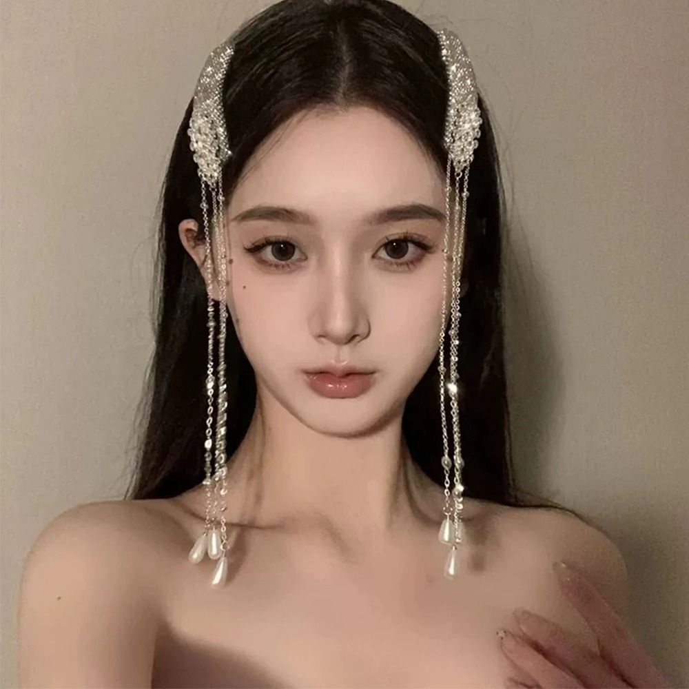 1個/1ペア レトロタッセルヘアクリップ ロングタッセル エ - Ethnic Fashion Design のレビューと価格