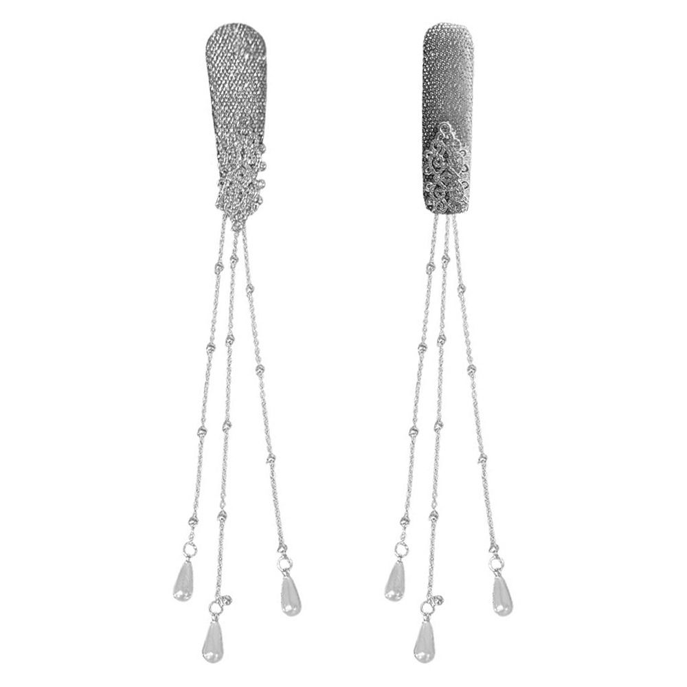 1個/1ペア レトロタッセルヘアクリップ ロングタッセル エ - Ethnic Fashion Design のレビューと価格