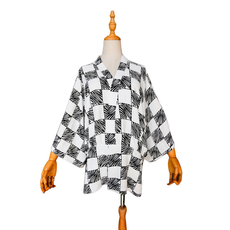 夏の羽織ジャケット男性の着物カーディガン日本のファッションア - Haori Japanese Jacket のレビューと価格