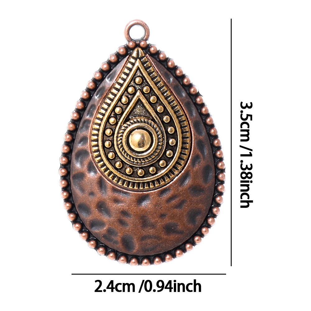 レトロヴィンテージエスニックボヘミアティアドロップペンダント - Ethnic Modern Fashion のレビューと価格